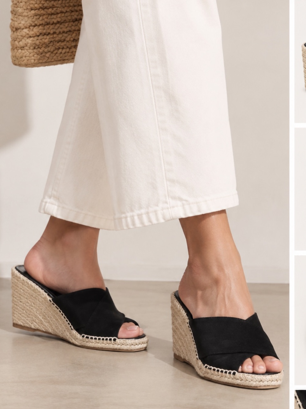 Banana Republic espadrille Wedge Size 6